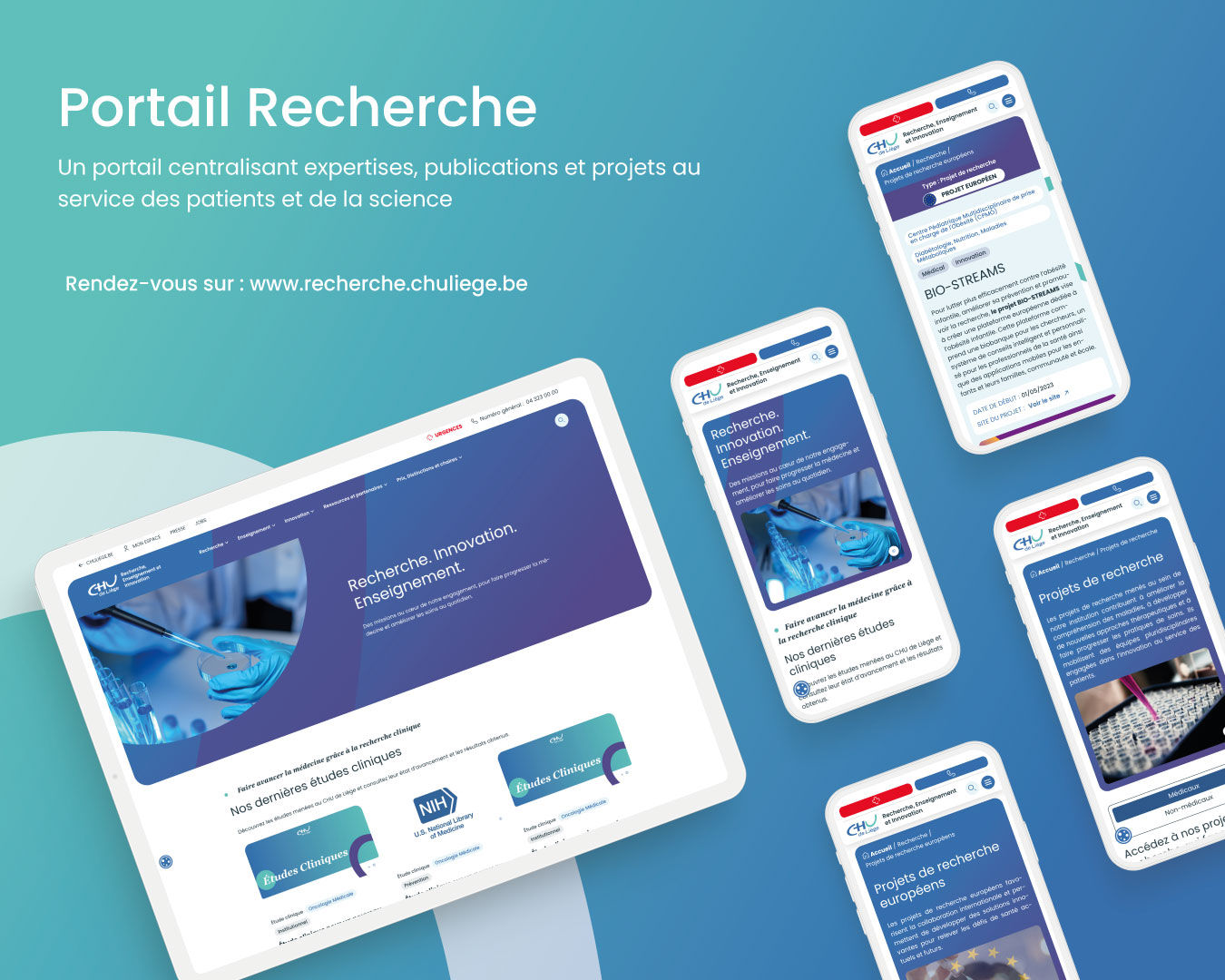 Image recherche mockup new site