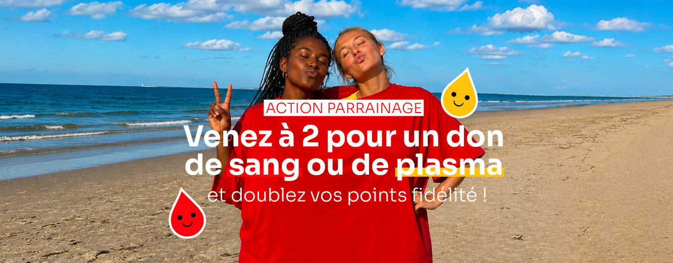 Image Croix Rouge action été 2026 Donner à deux c'est tellement mieux