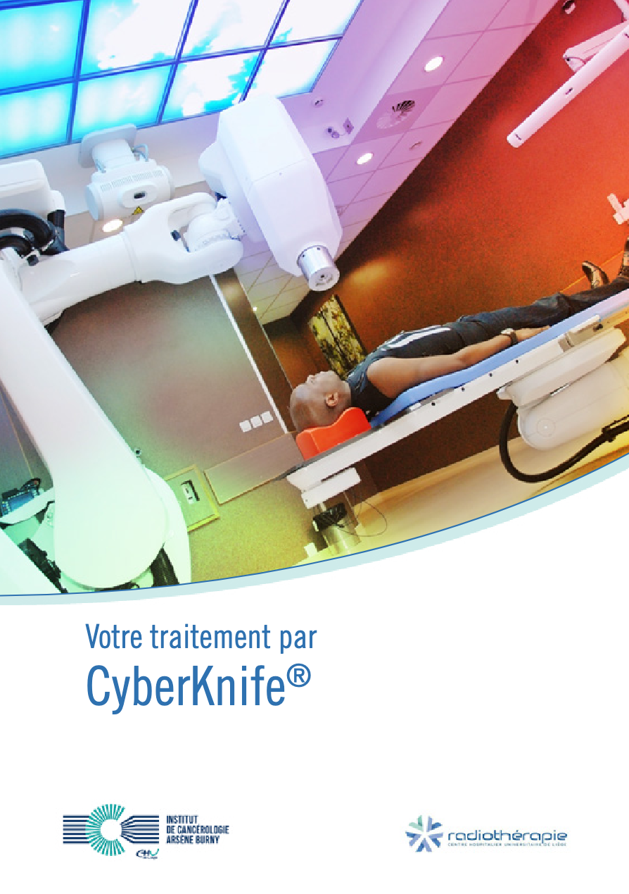 BROCH A5 votre traitement par cyberknife 2024 COVER