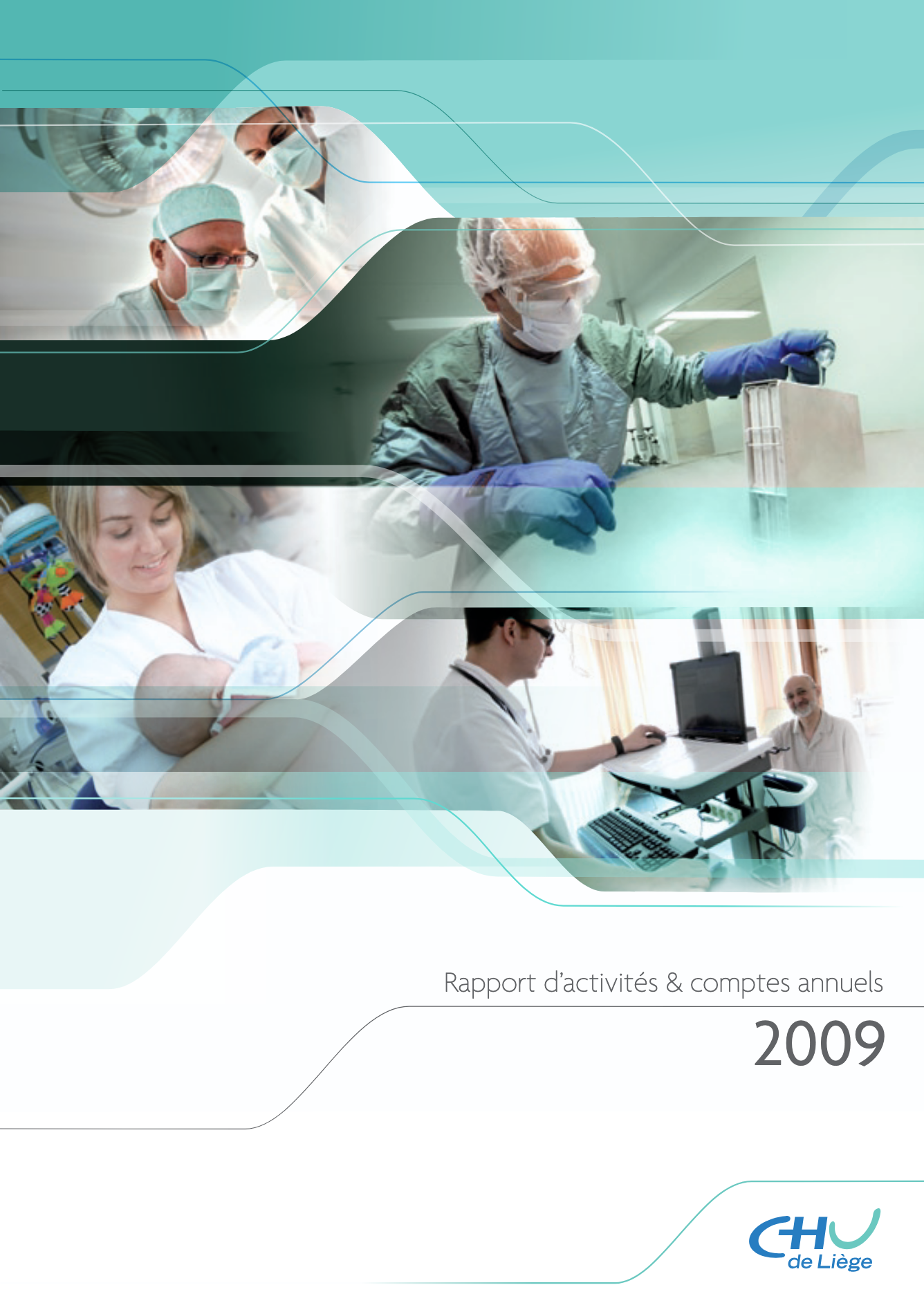BROCH a4 rapport activite 2009 cover