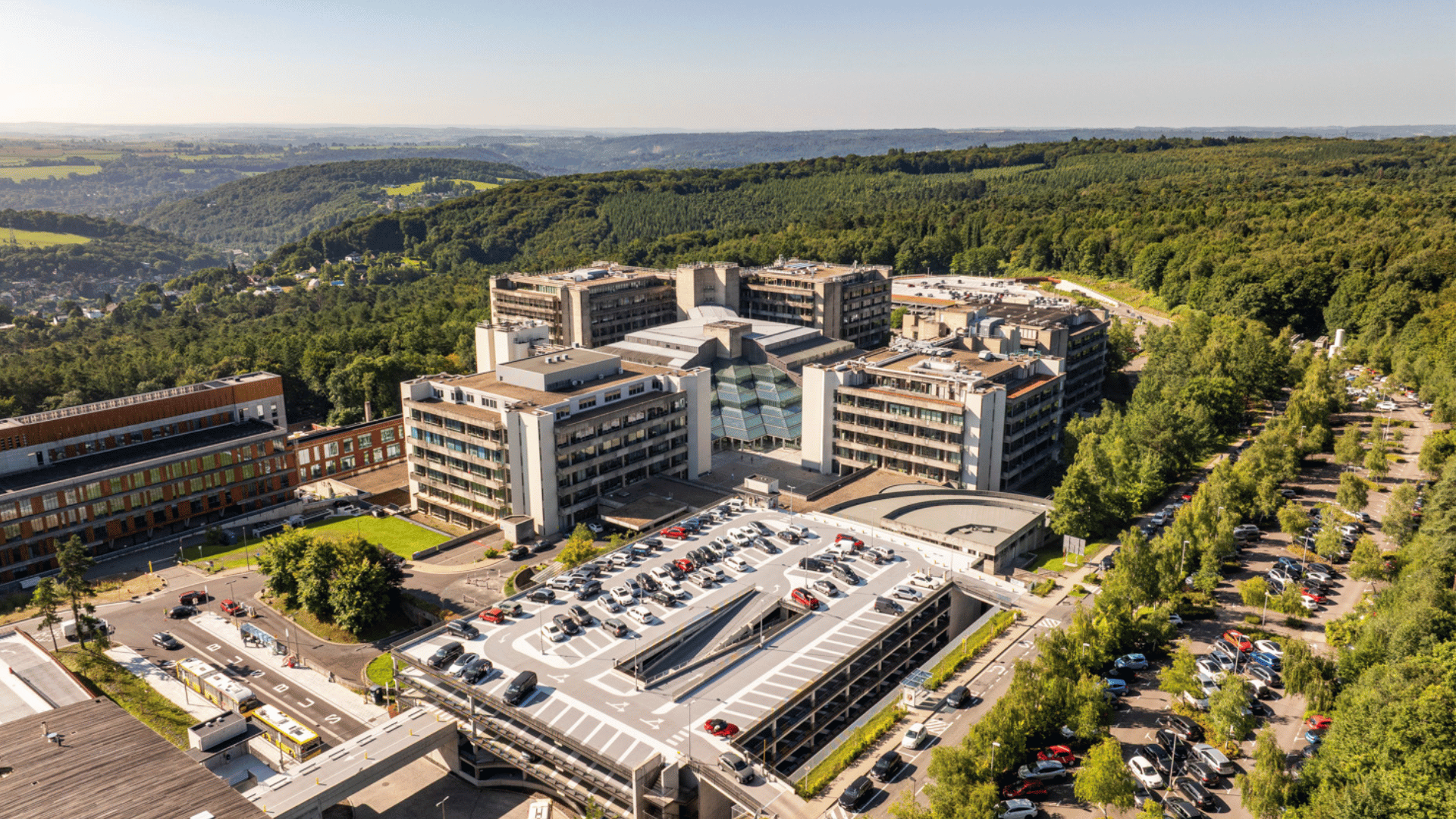 Sart Tilman vue aérienne