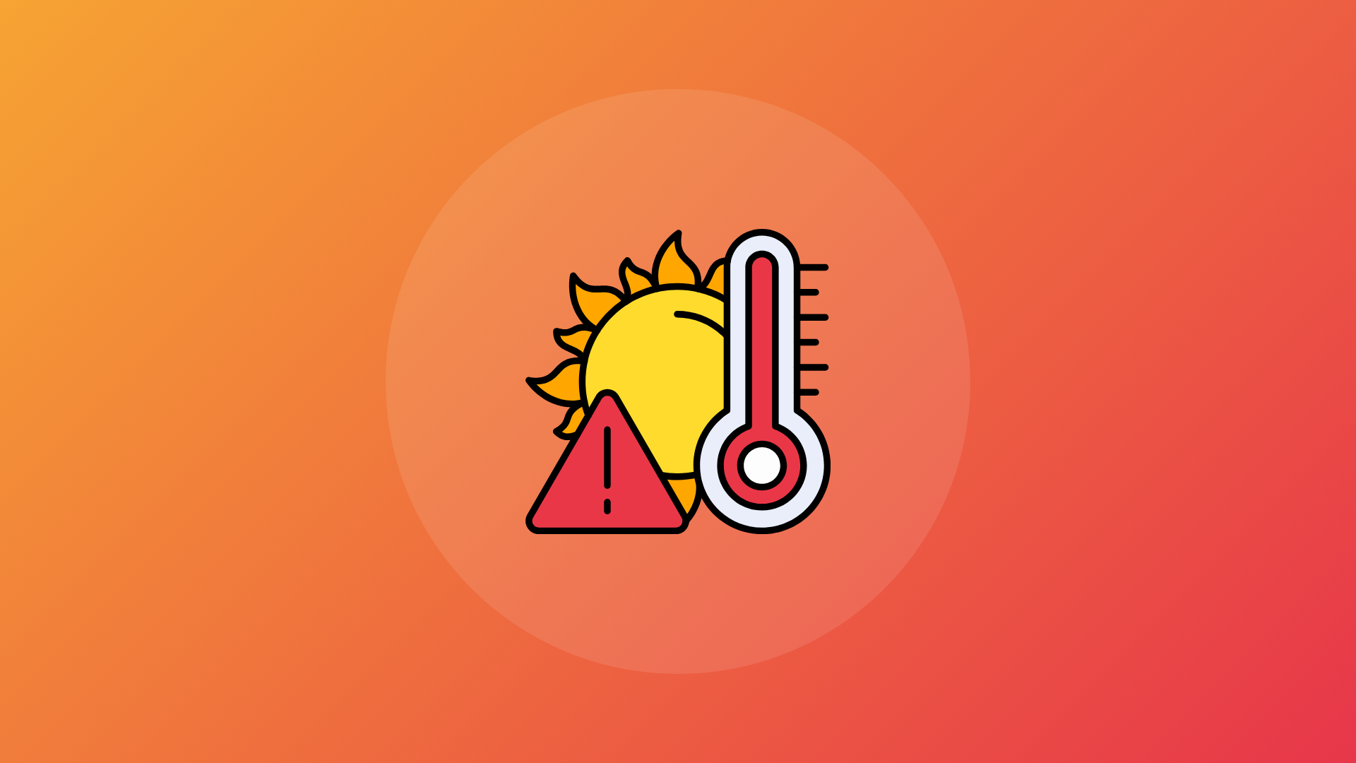 Image Actu - Attention Canicule - 1920x1080