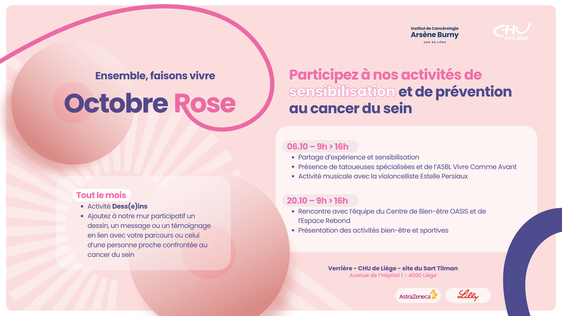 Octobre Rose - 2026 - Programme - 1920x1080