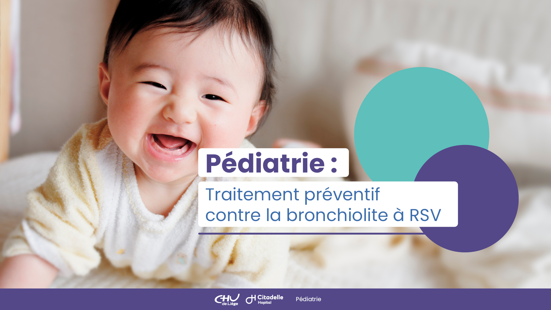 Image 1920x1080 - Pediatrie - Campagne RSV CHU