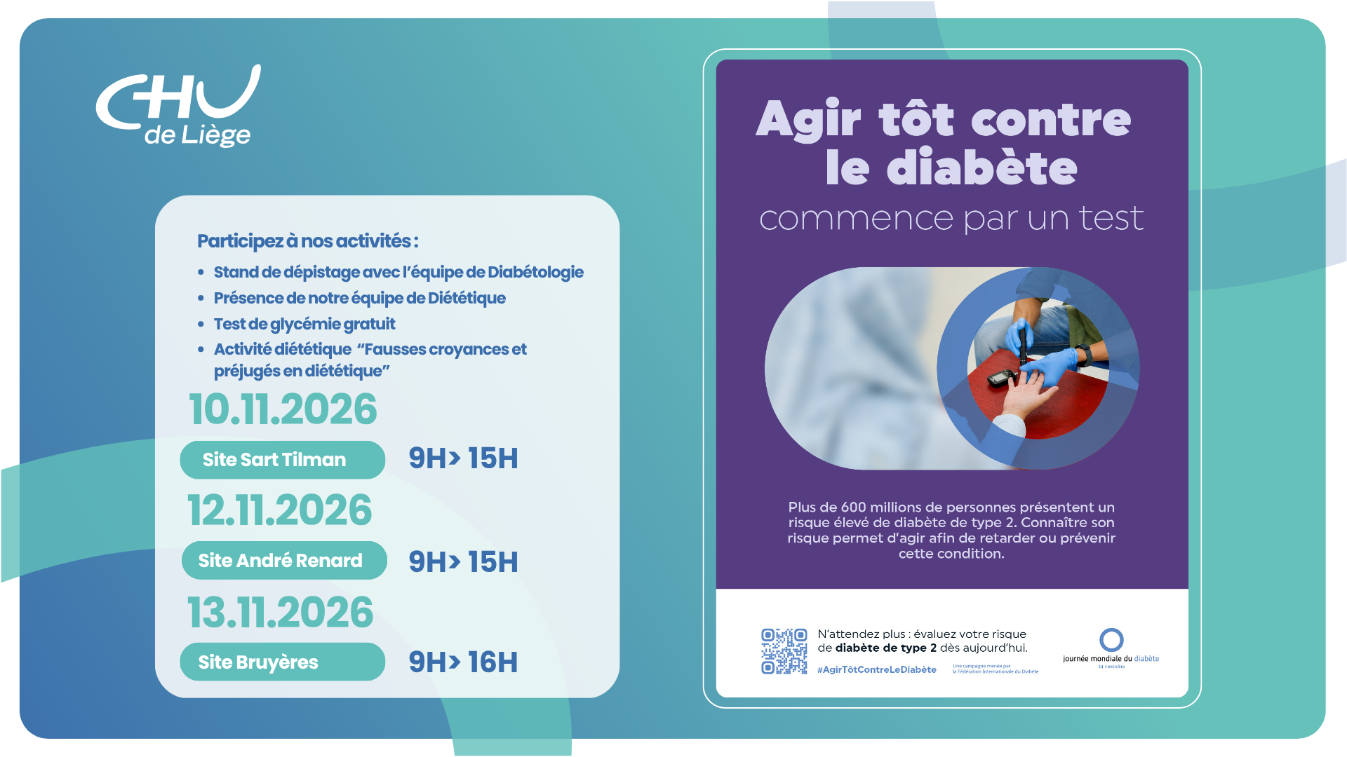 Image Journée mondiale du Diabète2026